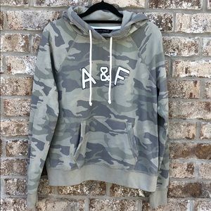 Abercrombie & Fitch camouflage hoodie